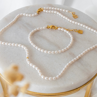 Pearl Tasbih Necklace